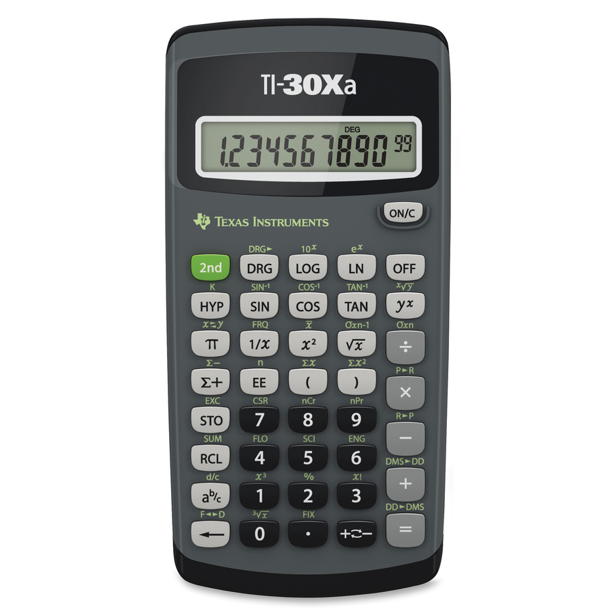 Calculator - TI-30Xa Scientific Calculator - 01 Body
